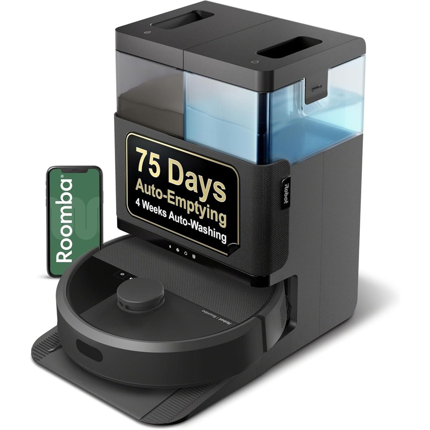 2in1 Vacuum & Mop Robot with AutoWash Dock