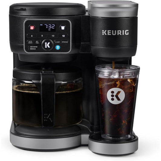 Hot & Iced Single Serve & Carafe Coffee Maker